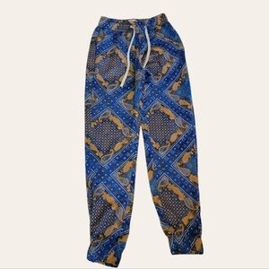 Fresh Prints  of Bel Air Drill Clothing Co Pants Mens S Drawstring Joggers T45